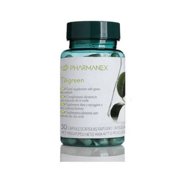 Tegreen - Supliment alimentar cu extract de ceai verde - 30 capsule